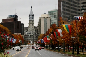 Benjamin Franklin Parkway — Philadelphia, November 2008